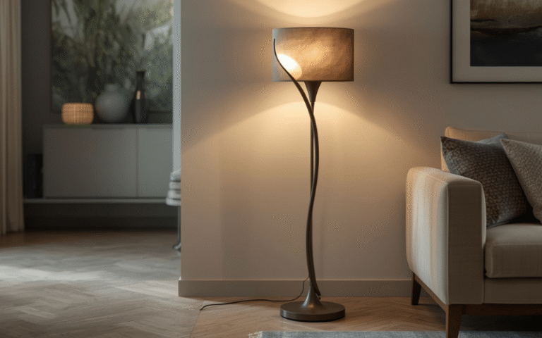 Curvy Lady Torch Floor Lamp