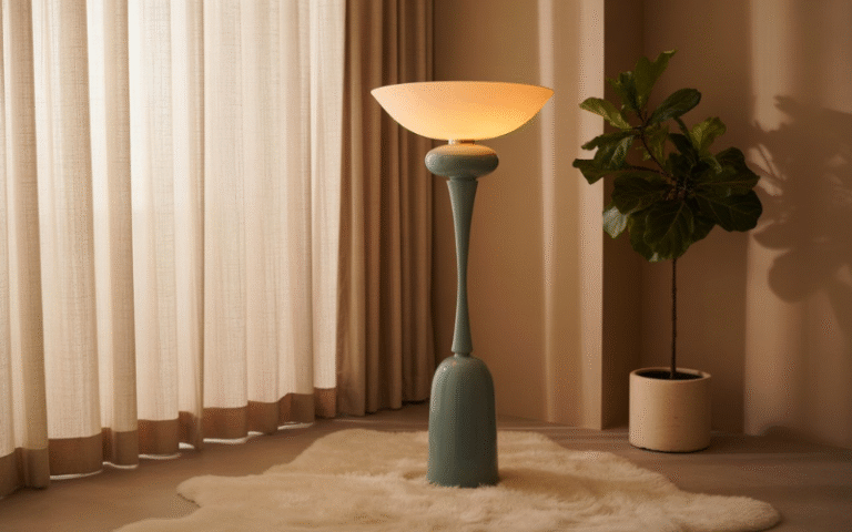 ambrosia torchiere floor lamp van teal