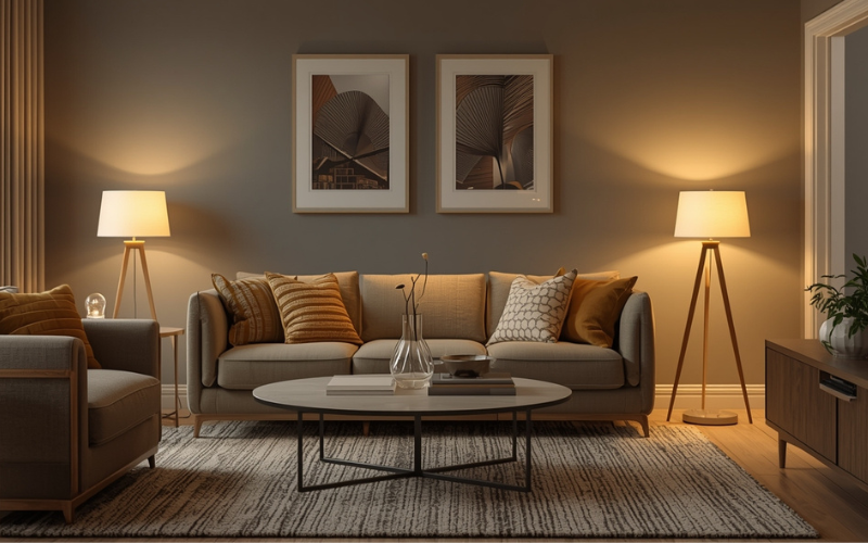 modern living room lamps