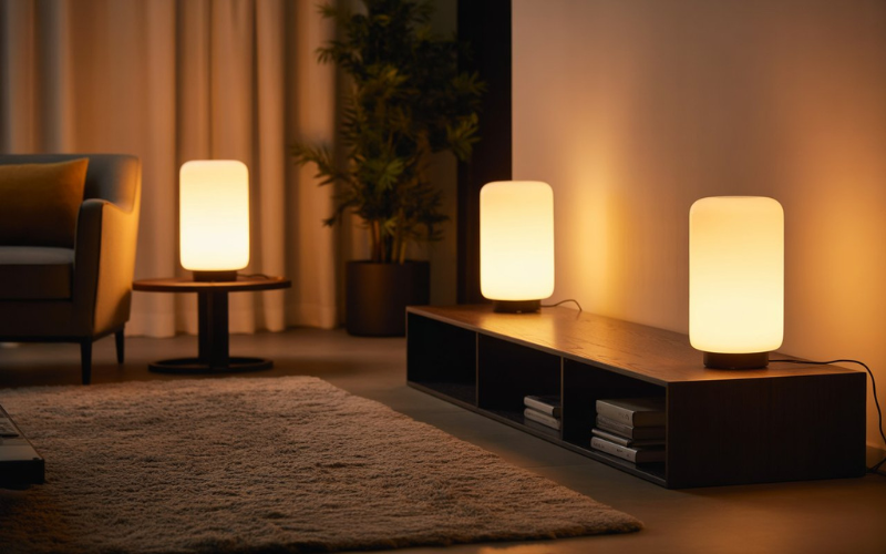 how to connect smart lamps with Alexa or Google Home