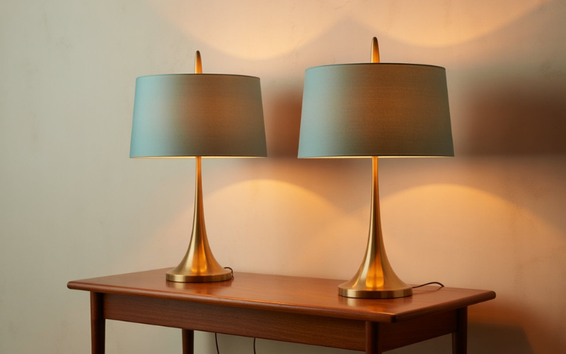 mid century modern lamps