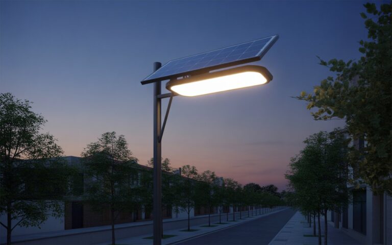 solar street lamp