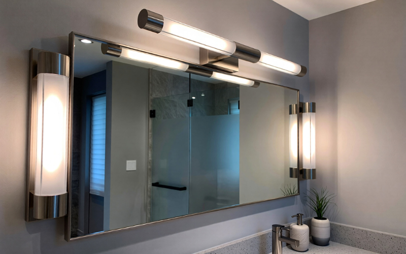 LED bathroom mirror lamp