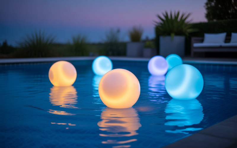 floating pool lamps