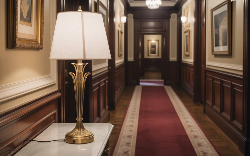 Hallway Table Lamp
