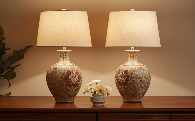 ceramic base table lamp