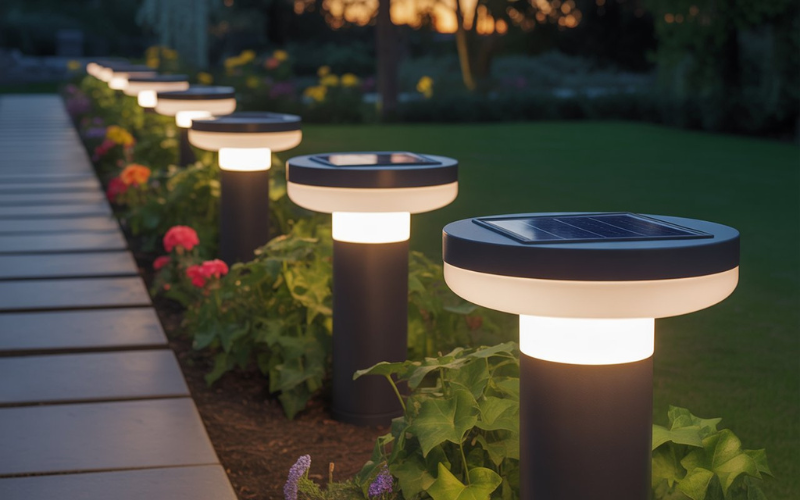 LED Solar Lamps Outdoor