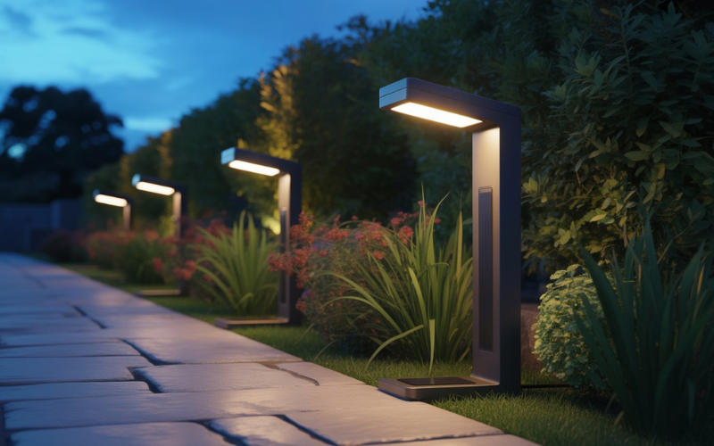 affordable outdoor solar LED lamps