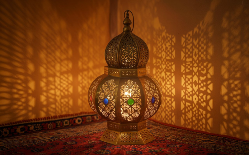  Vintage Moroccan lamps