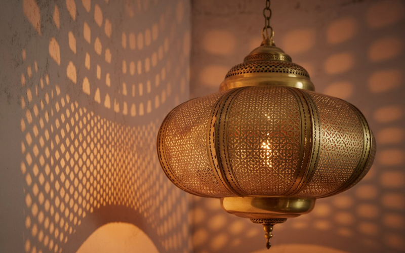 metal Moroccan lanterns