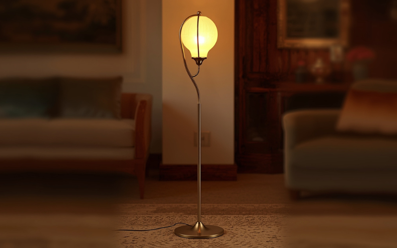 retro floor lamp for living room