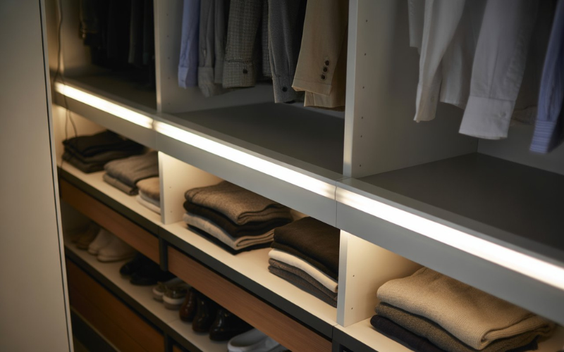 Rechargeable LED closet lights
