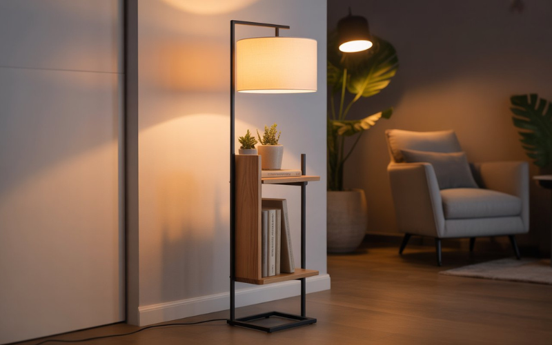 Shelf Floor Lamp