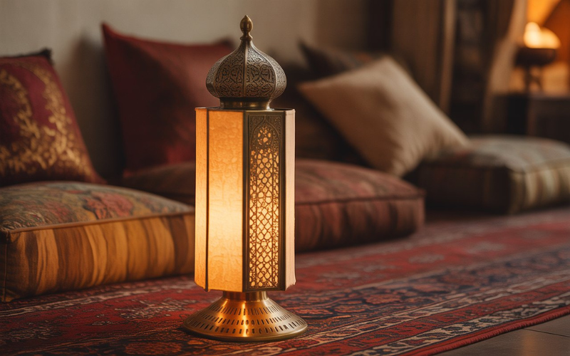 Moroccan standing lamp