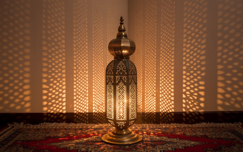 Arabic floor lantern