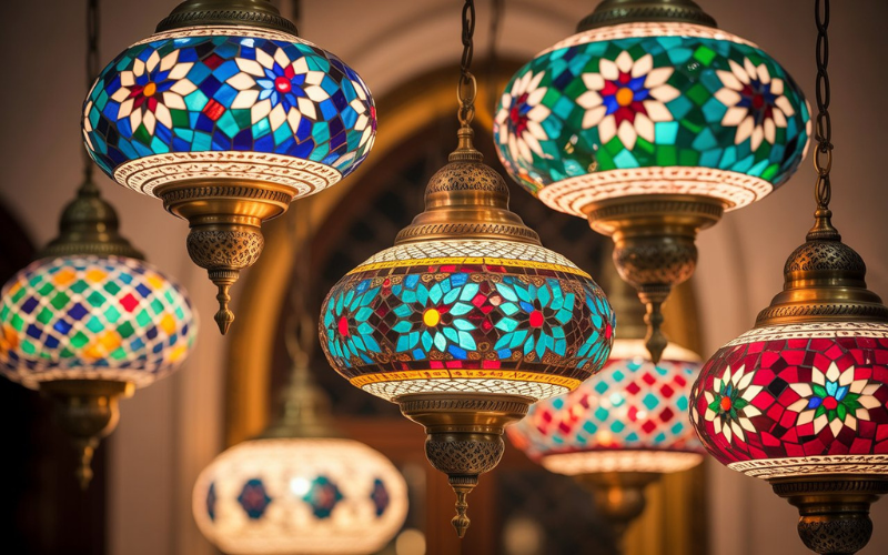 Turkish lamps