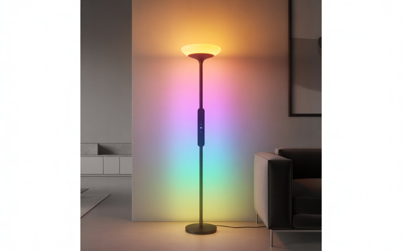 floor lamp leading
