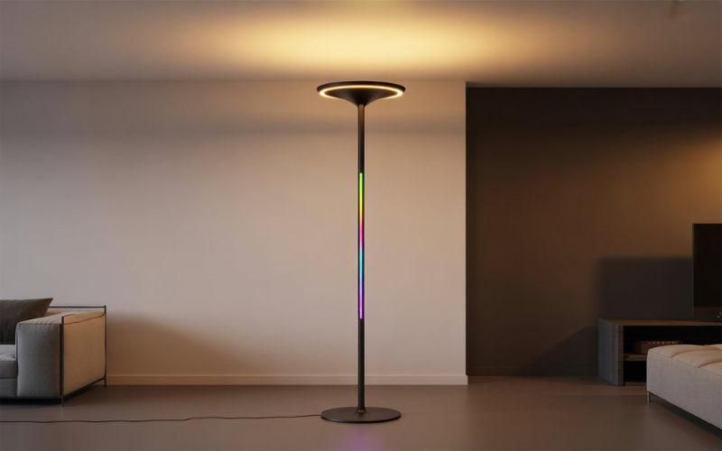 Traditional torchiere floor lamps