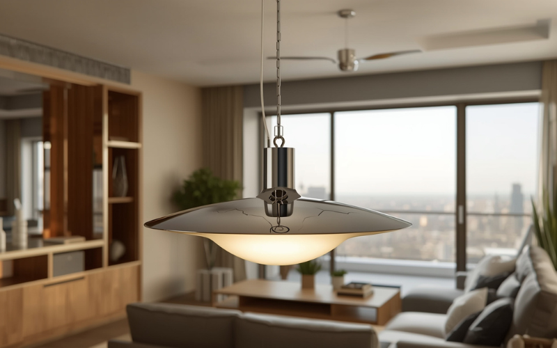 living room lighting level