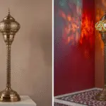 Moroccan standing lamp