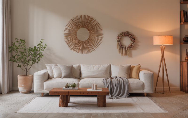 ideal floor lamp position living room