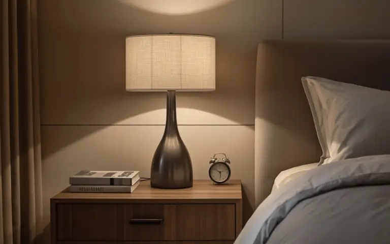 What Size Table Lamp for Nightstand